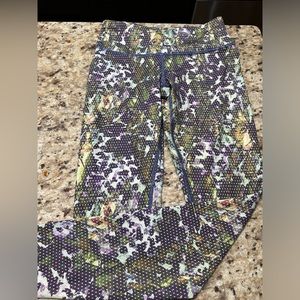 Lululemon Align Leggings- Purple floral pattern